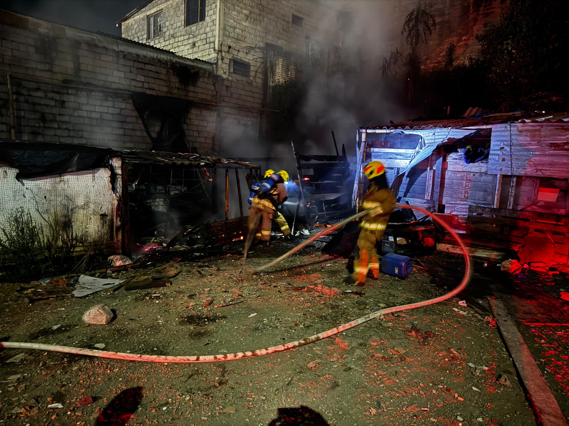 Foto tomada de: Alcaldía de Manizales - Bomberos Manizales