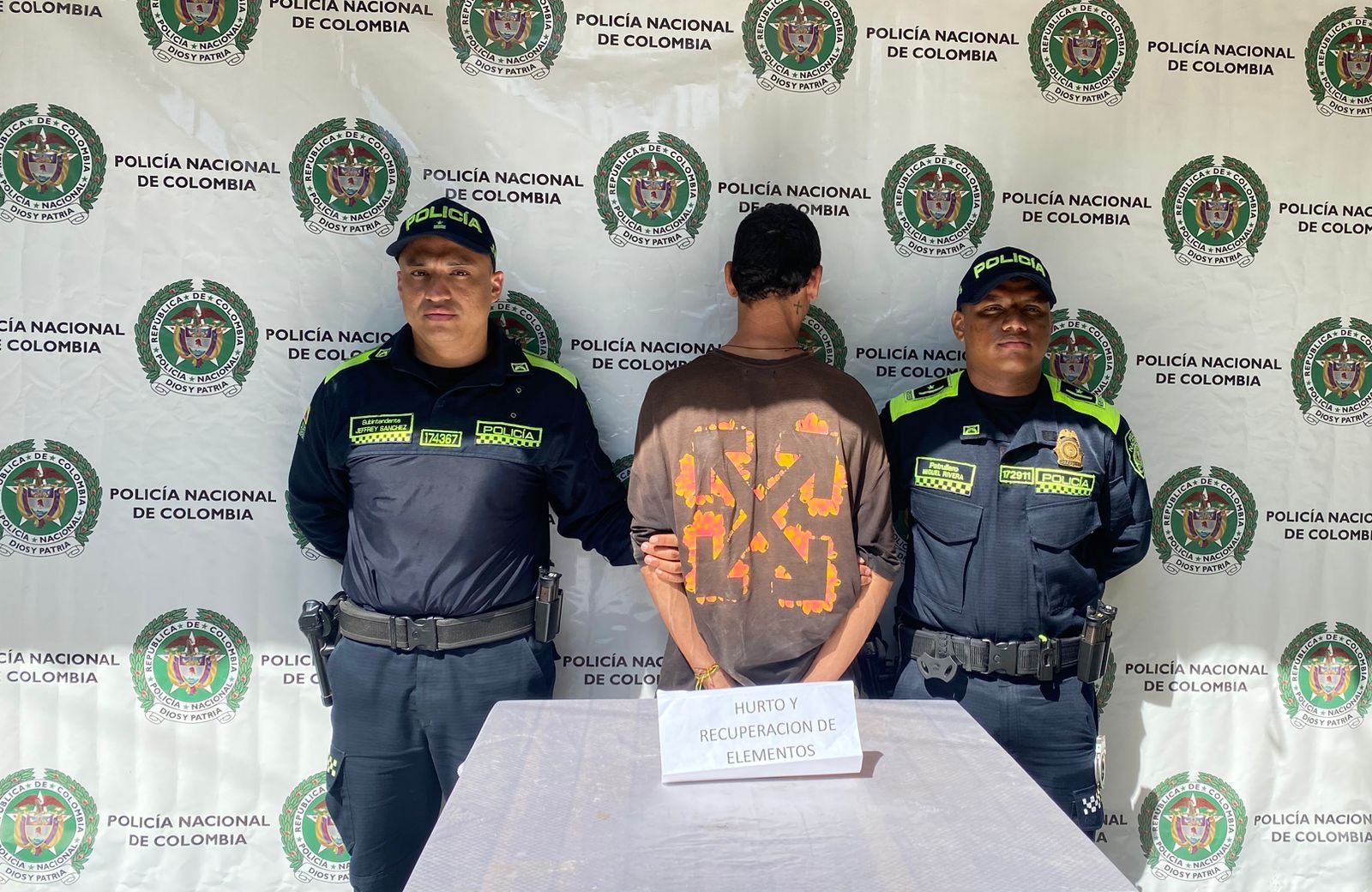 Foto tomada de: Policía de Caldas