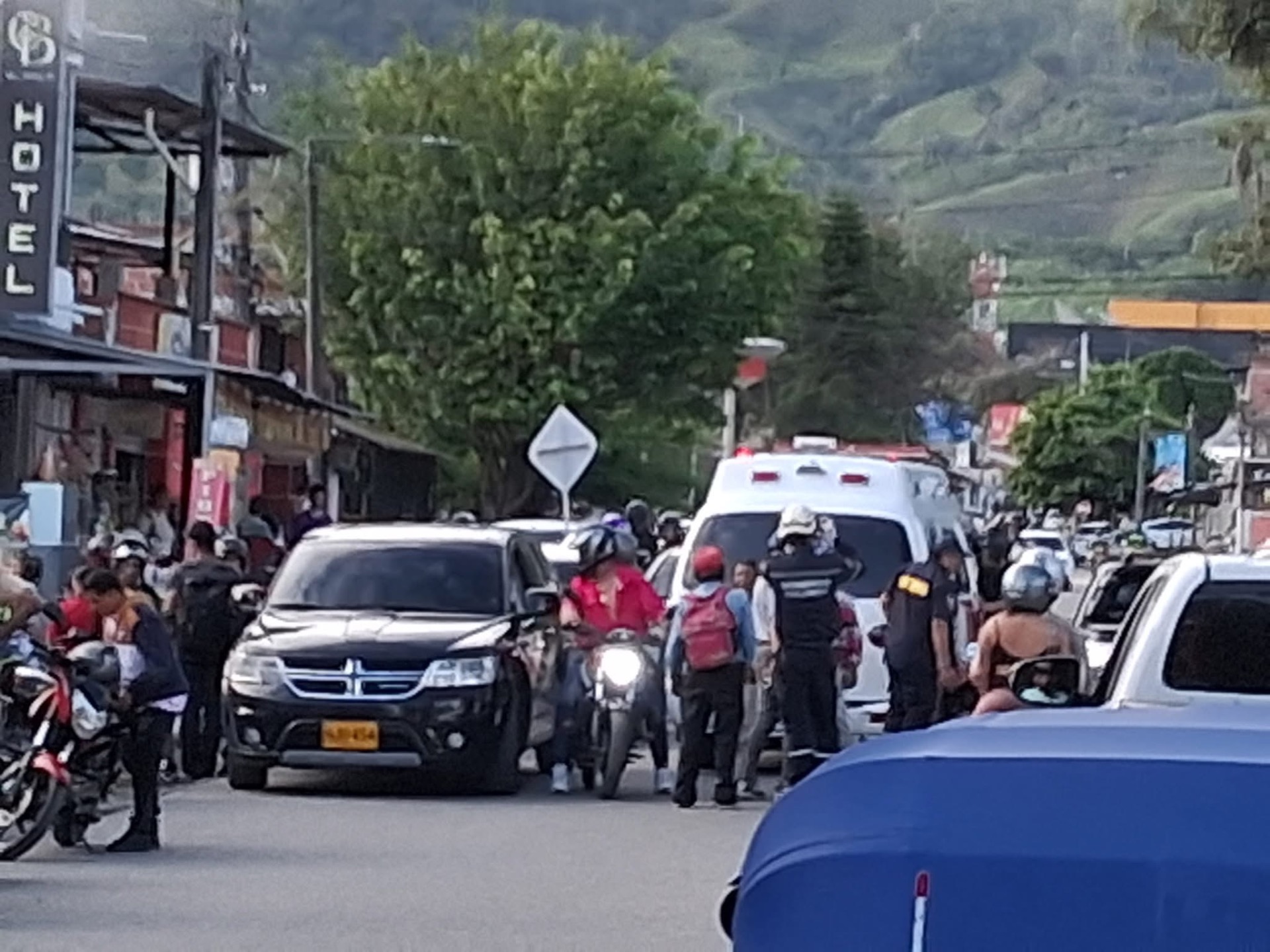 Foto: Cuerpo de Bomberos Voluntarios de Supía
