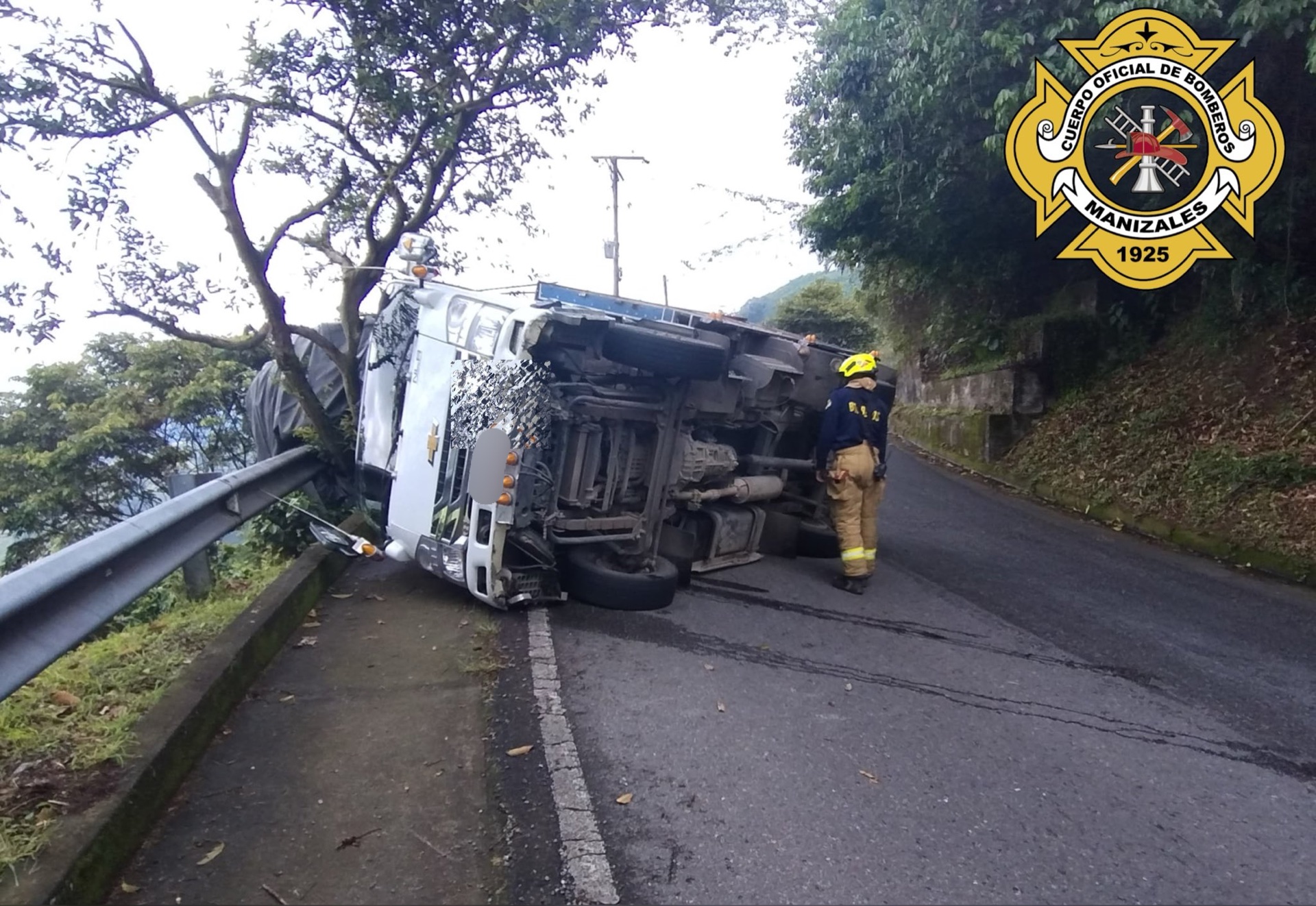 Foto: Cuerpo Oficial de Bomberos de Manizales