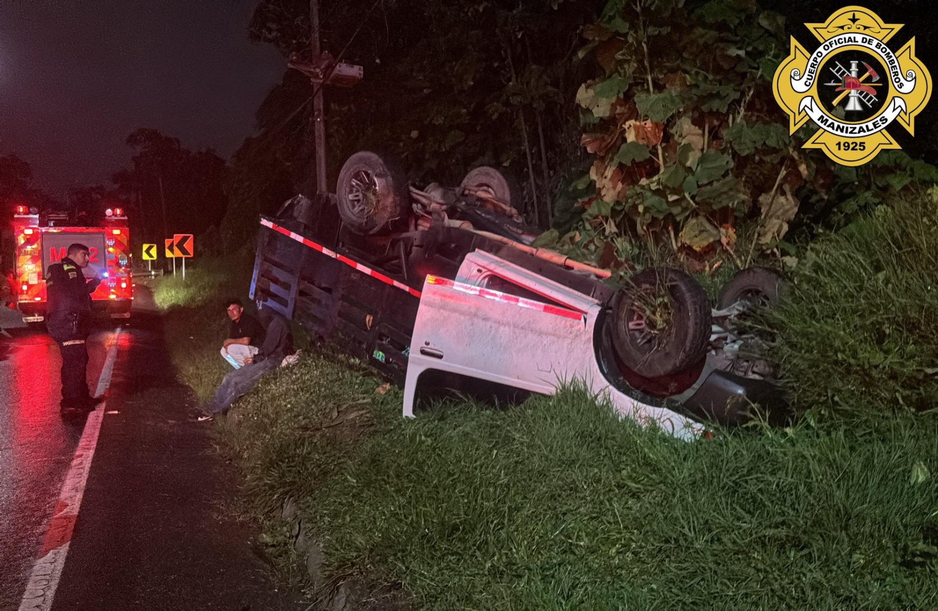 Foto: Cuerpo Oficial de Bomberos de Manizales