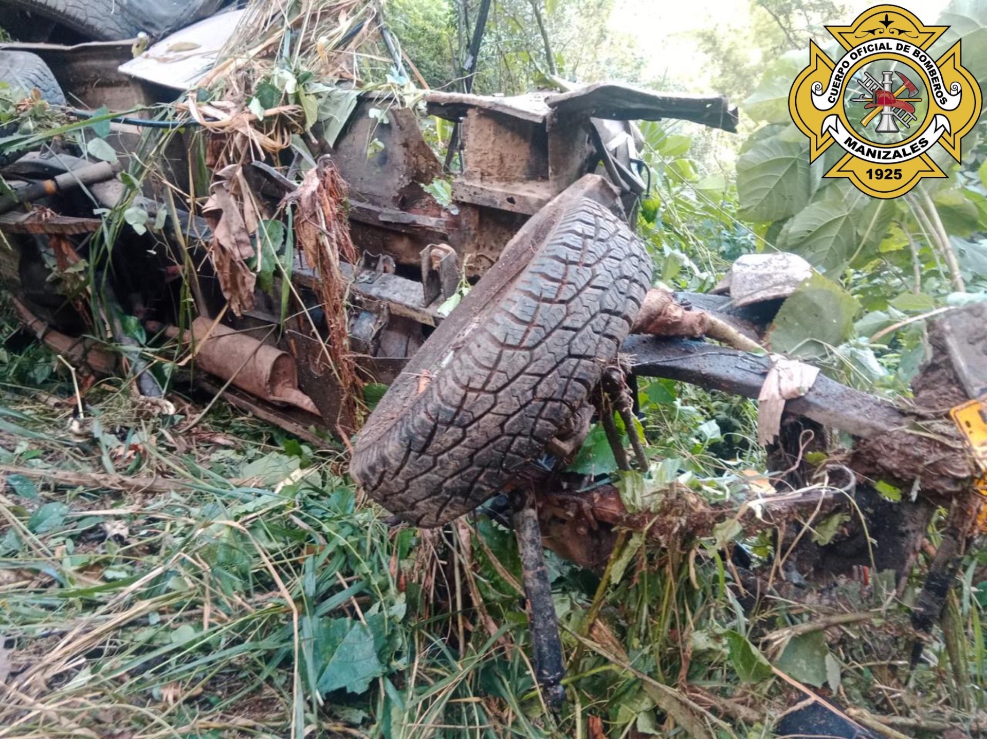 Foto: Cuerpo Oficial de Bomberos Manizales