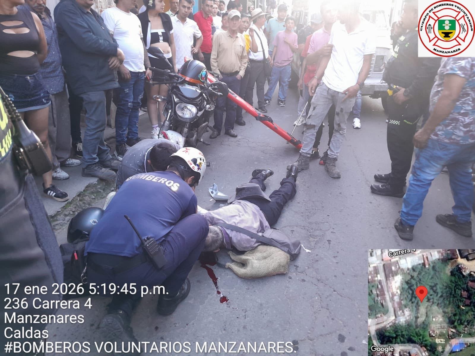 Foto: Cuerpo de Bomberos Voluntarios de Manzanares
